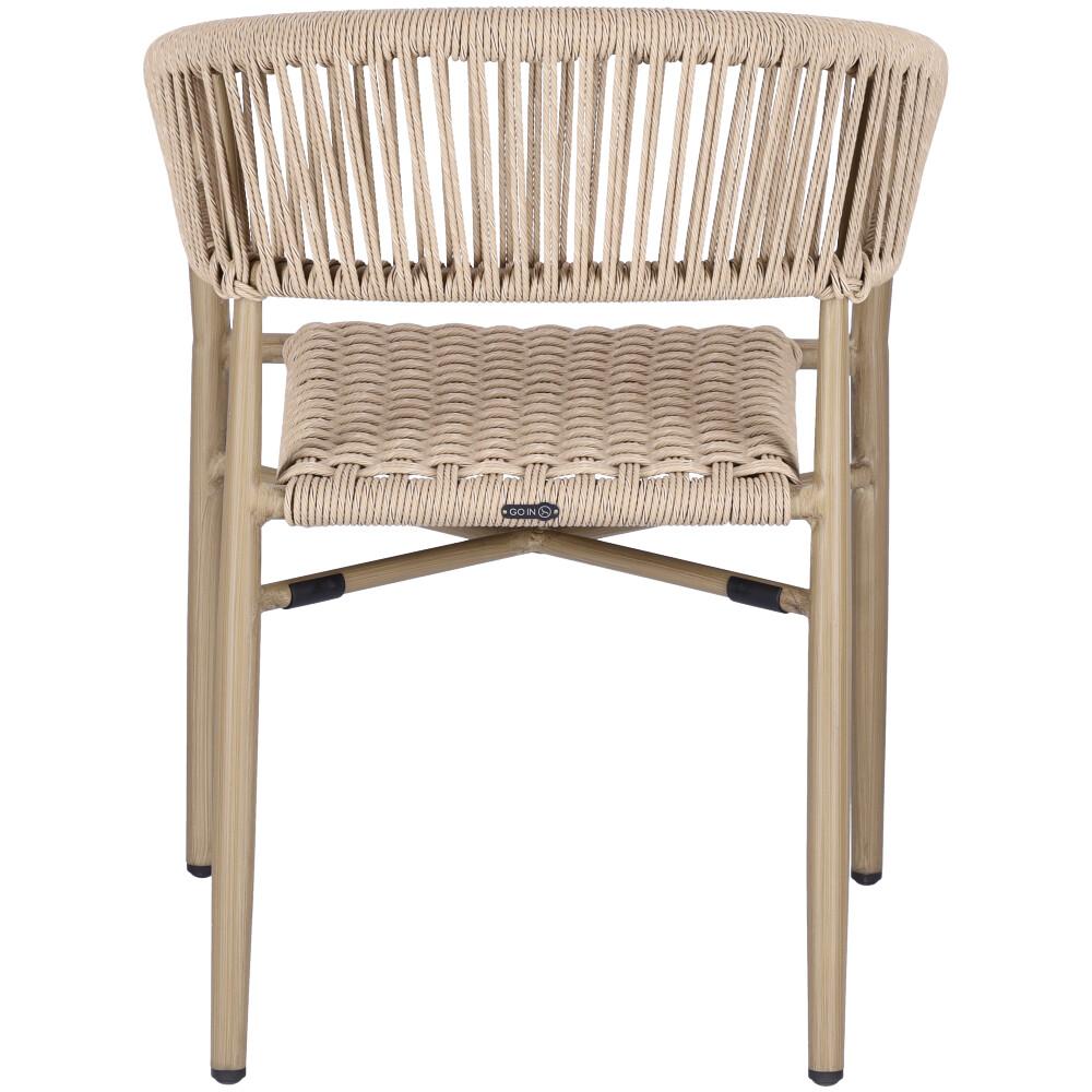 Abbildung Chaise à accoudoirs Mavero Rückansicht