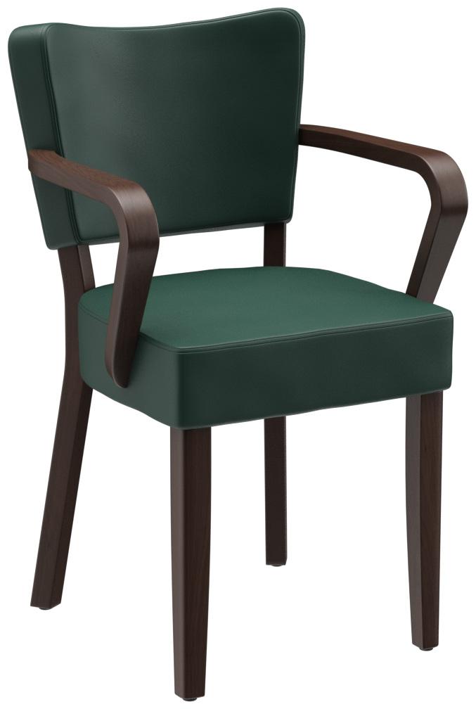 Abbildung Chaise à accoudoirs Damara Schrägansicht