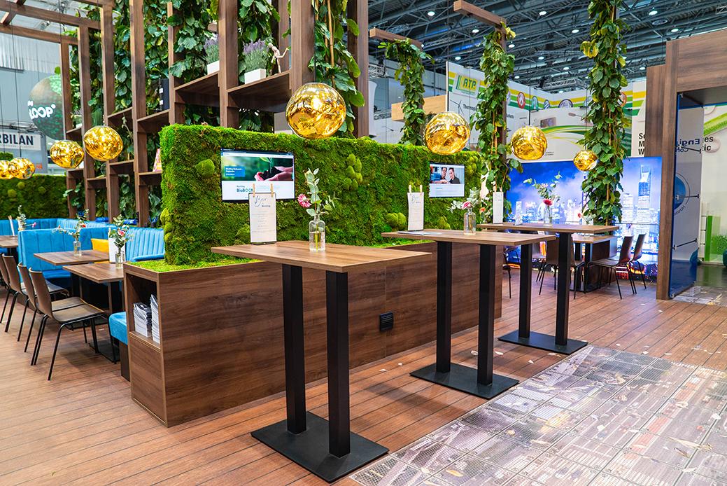 Abbildung high table Kerst Ambiente