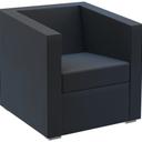 Abbildung Sessel Charly Schrägansicht