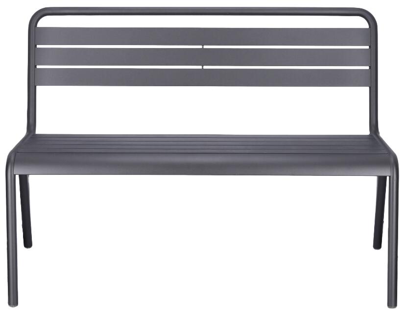 Abbildung 2-Sitzer-Bank Heco Vorderansicht