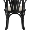 Abbildung Chaise à accoudoirs Greta Rückansicht