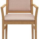 Abbildung Chaise à accoudoirs Liah Vorderansicht