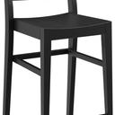 Abbildung halbhoher Hocker Quin Schrägansicht