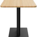 Abbildung Eettafel Kerst Seitenansicht
