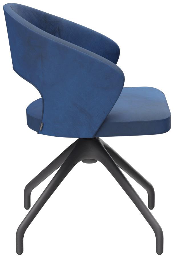 Abbildung Armlehnstuhl Nilla Seitenansicht