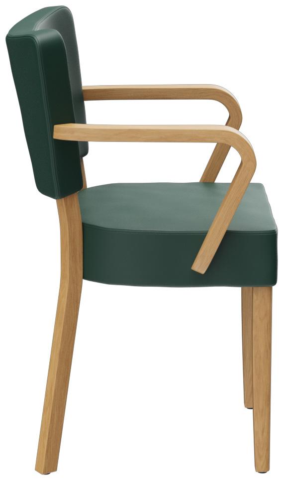 Abbildung Armstoel Damara Seitenansicht