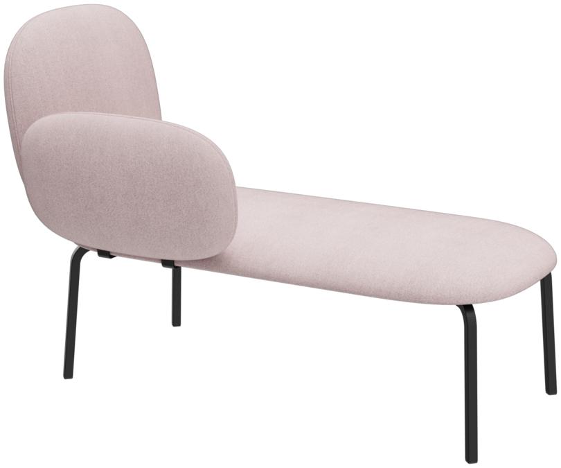 Abbildung Right-hand chaise longue Liberty Schrägansicht
