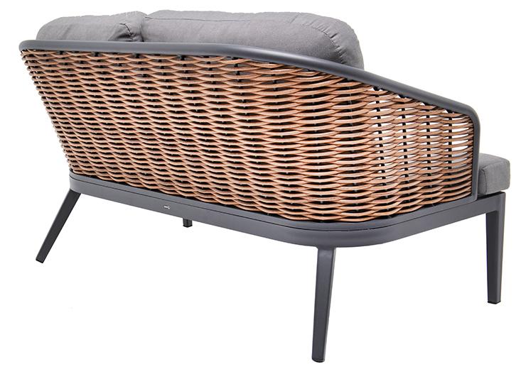 Abbildung 2-Sitzer-Element Somaro Schrägansicht