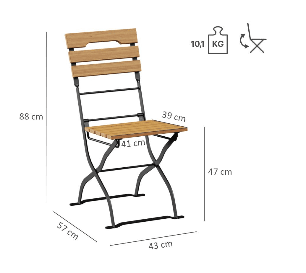 Abbildung chaise Vigo