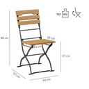 Abbildung chaise Vigo