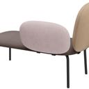 Abbildung Left-hand facing chaise longue Liberty Schrägansicht