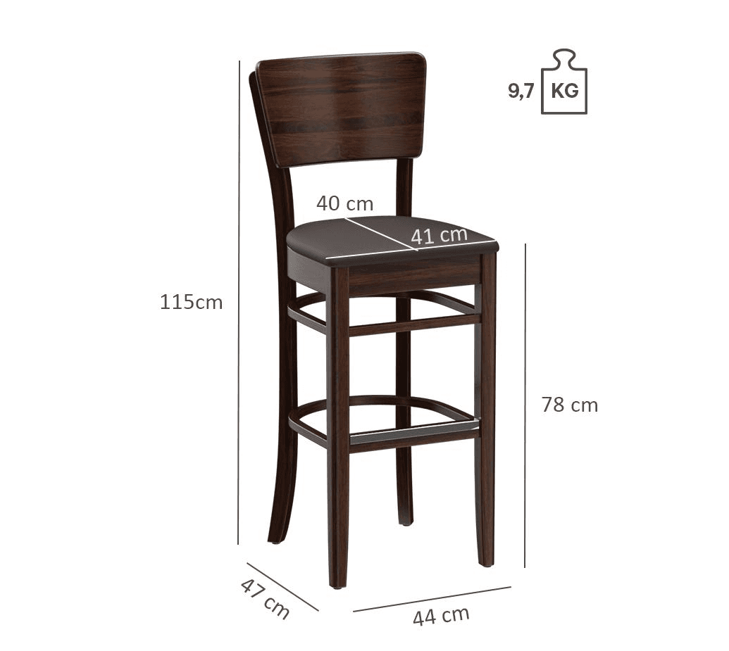 Abbildung Tabouret de bar Urim
