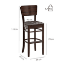 Abbildung Tabouret de bar Urim