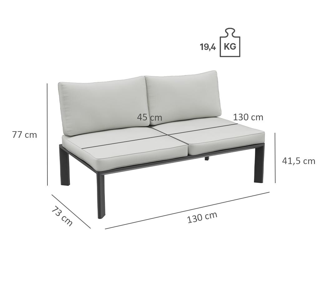 Abbildung 2-seater Lorcan