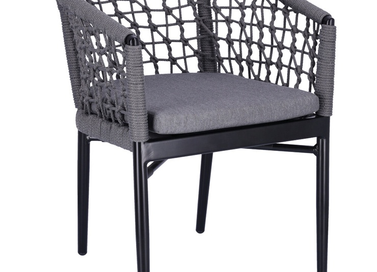 Abbildung Chaise à accoudoirs Penka Schrägansicht