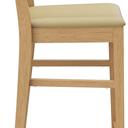 Abbildung halfhoge kruk Quin Seitenansicht