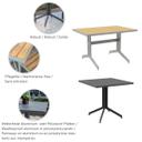 Abbildung dining table Tito T