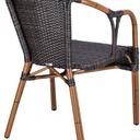 Abbildung Chaise à accoudoirs Malva Schrägansicht