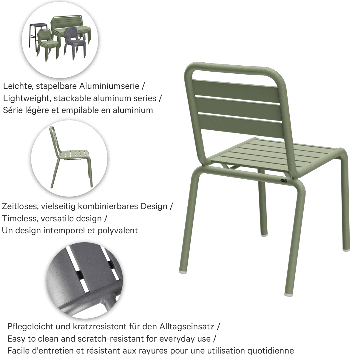Abbildung chaise Heco