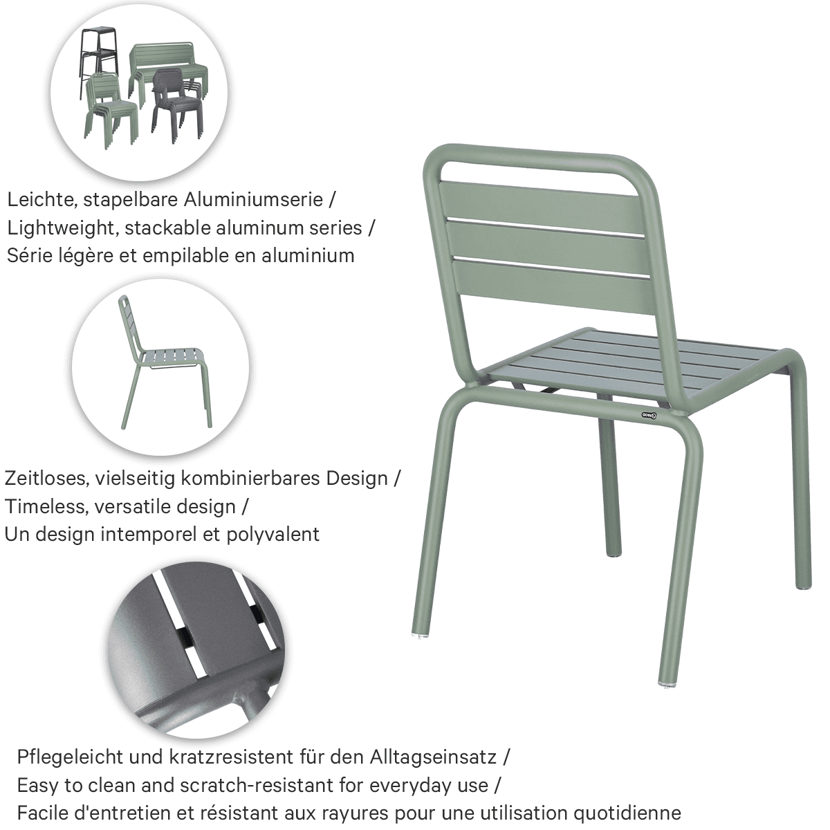 Abbildung chaise Heco