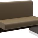 Abbildung Extension/End element 100 cm H-Line Schrägansicht