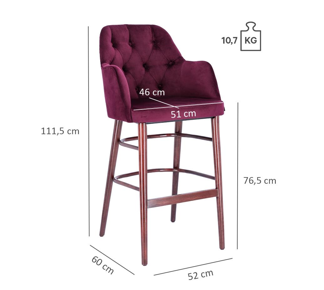 Abbildung Tabouret de bar Marlo