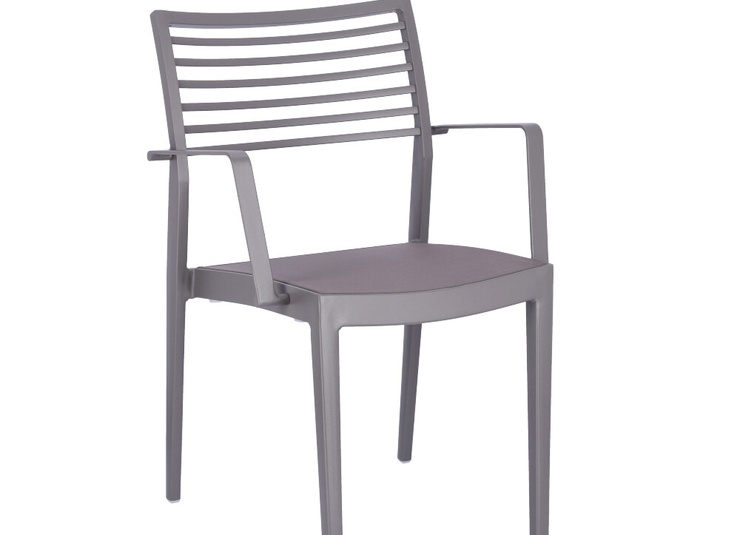 Abbildung Chaise à accoudoirs Awon Schrägansicht