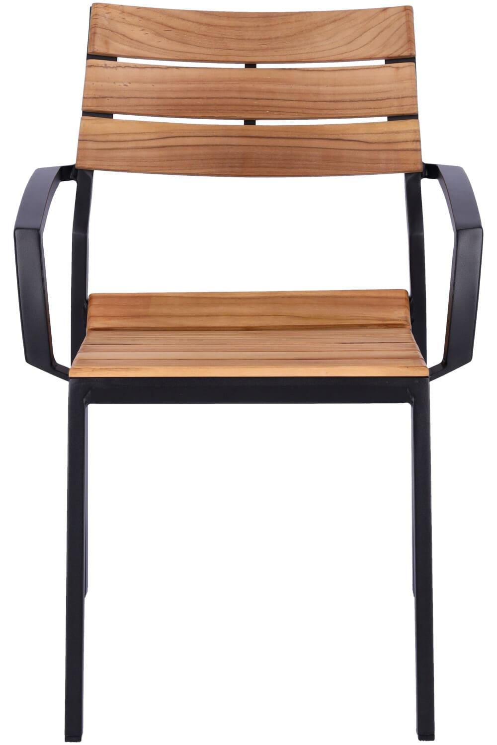 Abbildung Chaise à accoudoirs Tadeo Vorderansicht