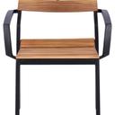 Abbildung Chaise à accoudoirs Tadeo Vorderansicht
