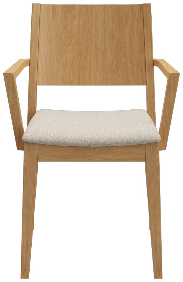 Abbildung Armlehnstuhl Quin Vorderansicht