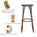Abbildung Tabouret de bar Malte