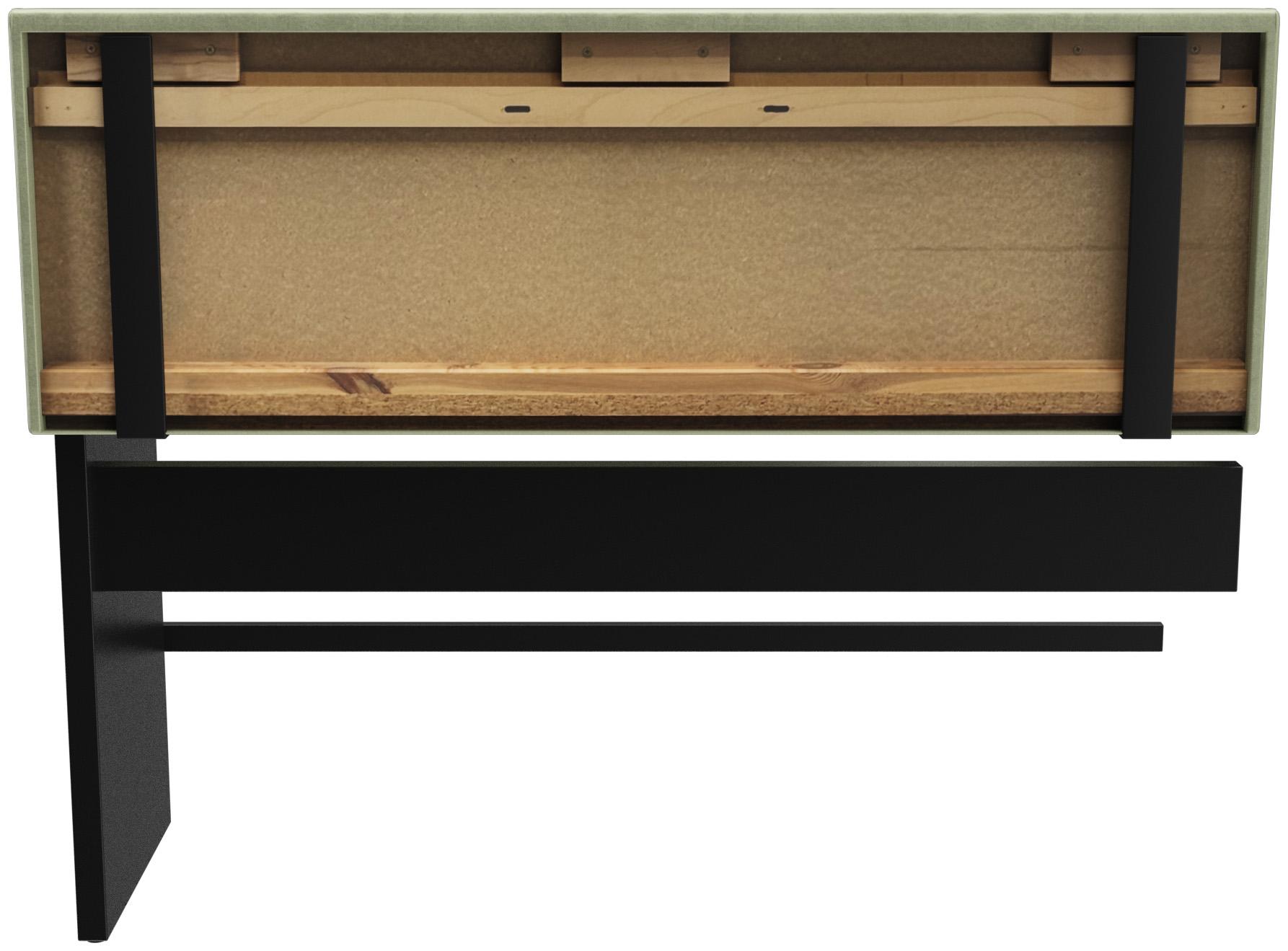 Abbildung Anbau-/Abschlusselement 150 cm H-Line Rückansicht