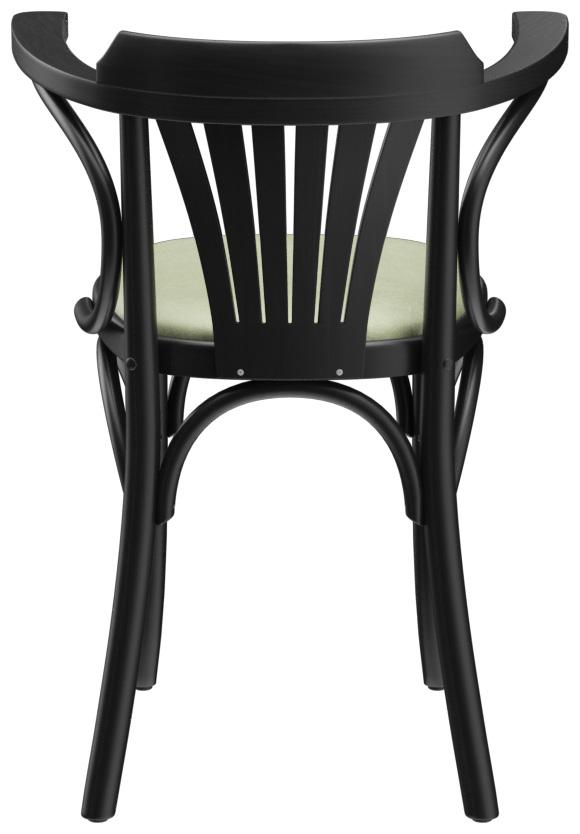 Abbildung Armlehnstuhl Greta Rückansicht