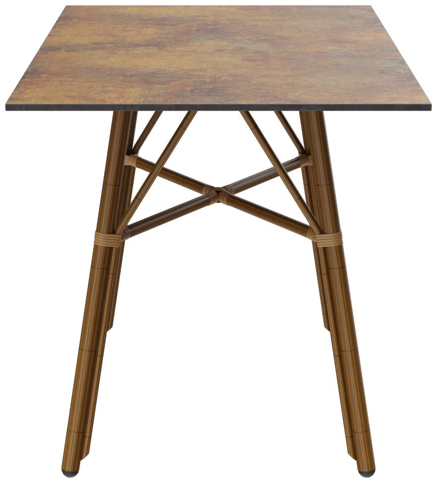 Abbildung Table à manger Marysol Seitenansicht