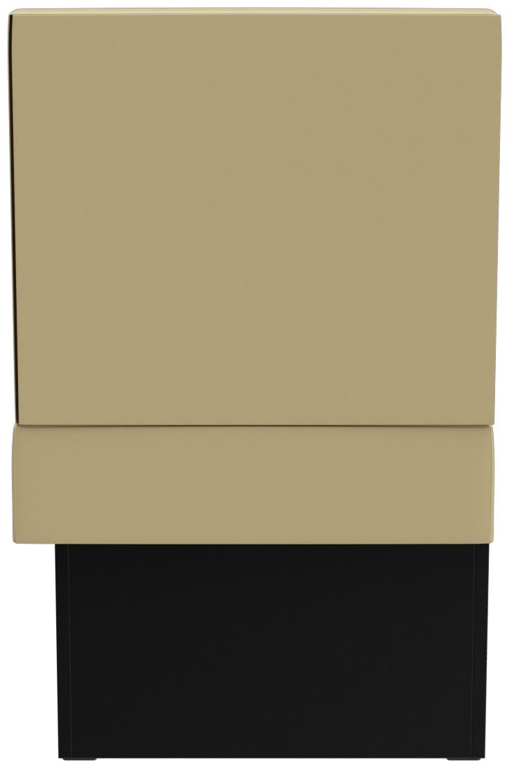 Abbildung right-hand closing element 60cm Anett Rückansicht