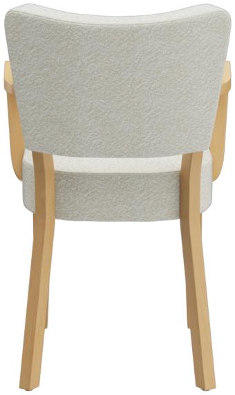 Abbildung Armchair Damara Rückansicht