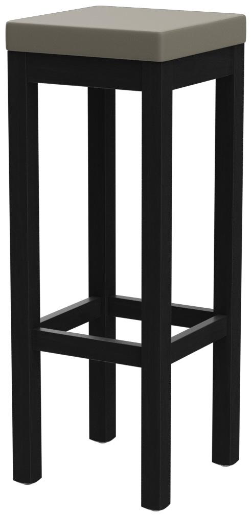 Abbildung Barhocker Delu Schrägansicht