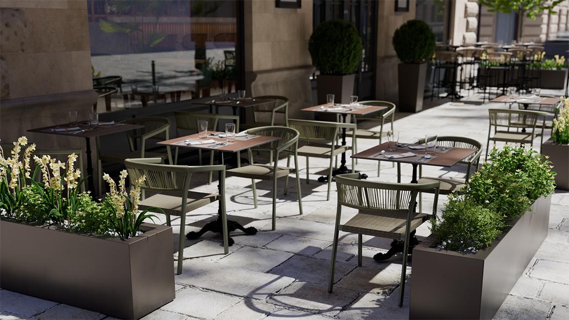 Abbildung Tabouret de bar Malida Ambiente