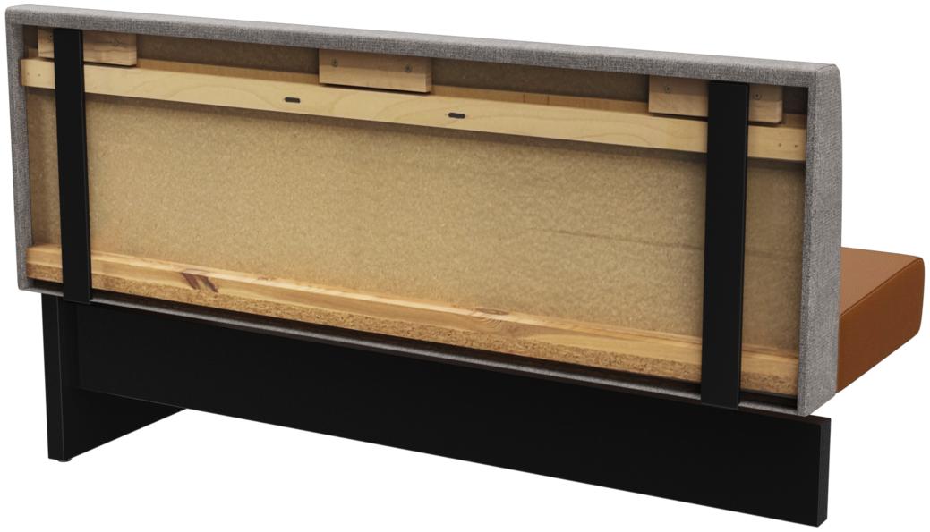Abbildung Extension/end element 150 cm H-Line Schrägansicht