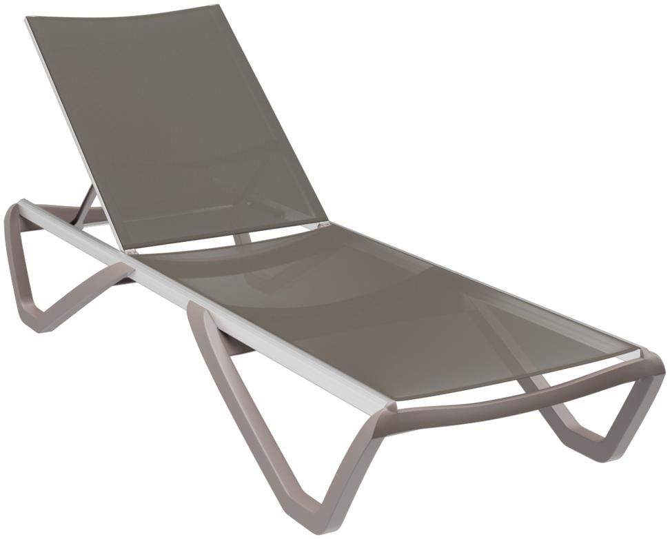 Abbildung chaise longue Soliana Schrägansicht