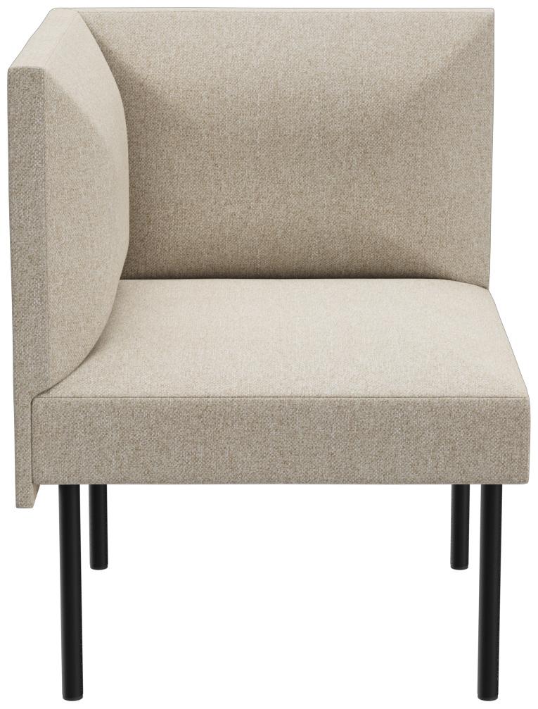 Abbildung Eck-/Abschlusselement links Tuya B Vorderansicht