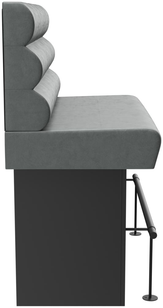 Abbildung Left-hand end element 120 cm Ripple Seitenansicht