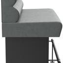 Abbildung Left-hand end element 120 cm Ripple Seitenansicht