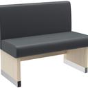 Abbildung Einzel-/Grundelement 100 cm H-Line Schrägansicht