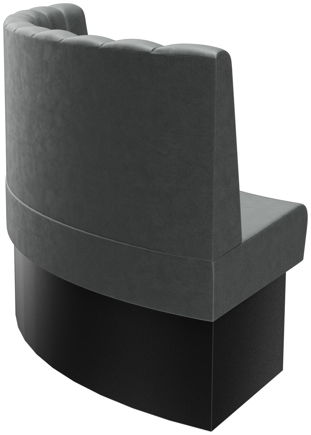 Abbildung Abschlusselement rechts rund Felipa Schrägansicht