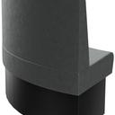 Abbildung Abschlusselement rechts rund Felipa Schrägansicht