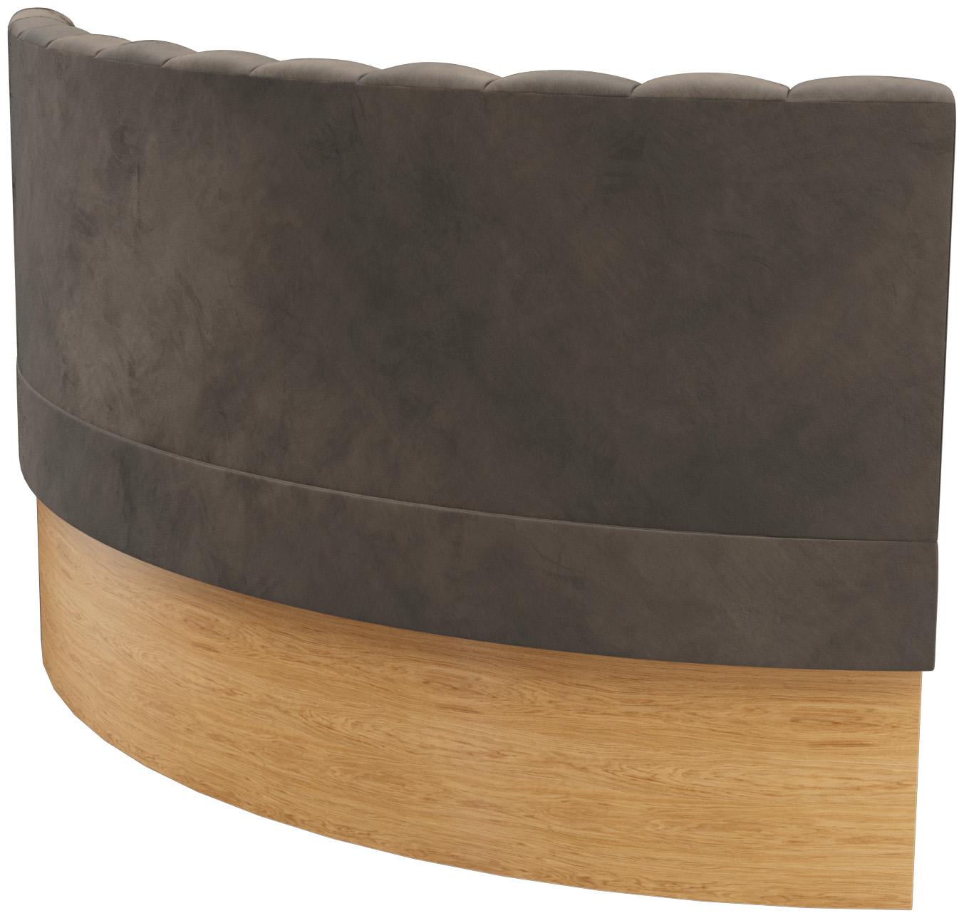 Abbildung Abschlusselement rechts rund Felipa Rückansicht