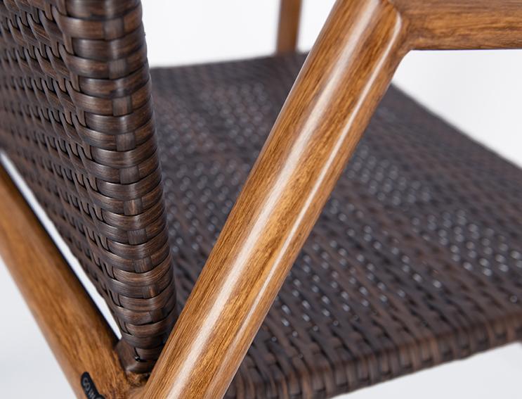 Abbildung Armlehnstuhl Tinna Detailansicht