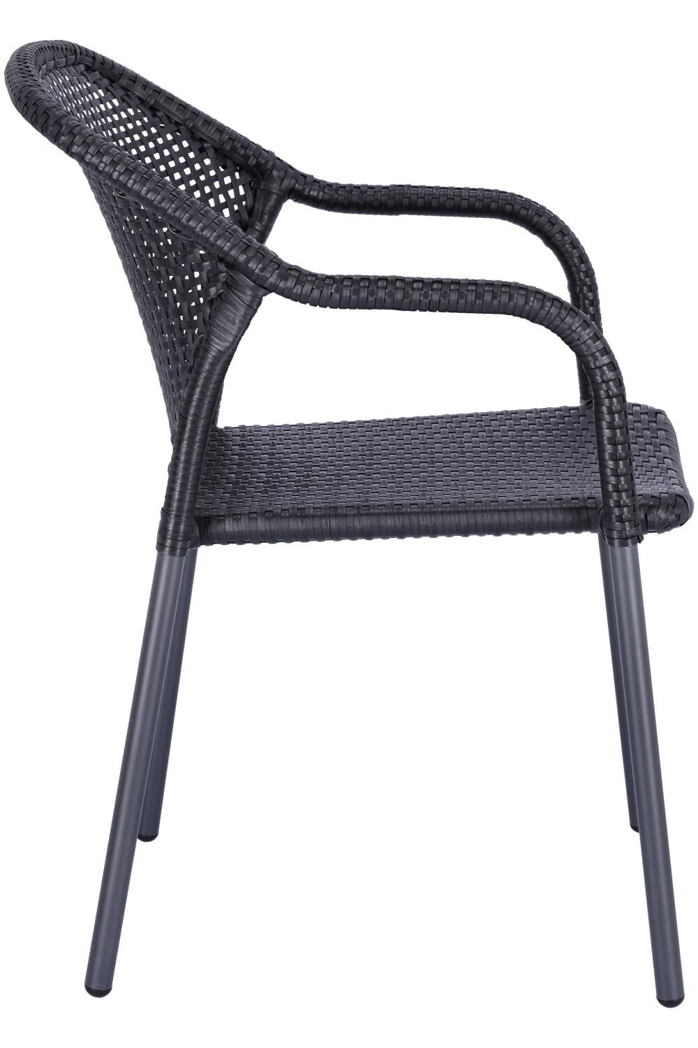 Abbildung Chaise à accoudoirs Nabal Seitenansicht